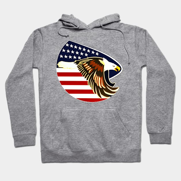 American Eagle Hoodie by Spacestuffplus